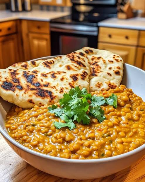 Masala Red Lentils & Yoghurt protein flatbread